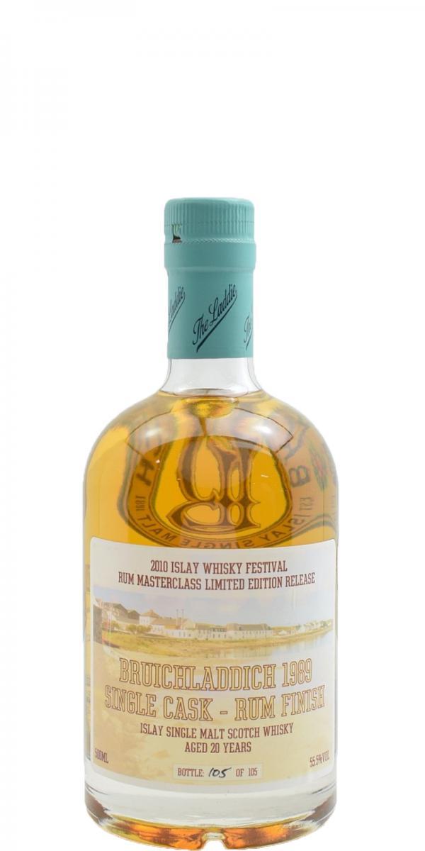 Bruichladdich 1989 Valinch Rum Masterclass - Feis Ile 2010