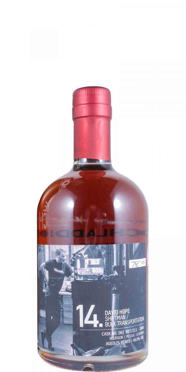 Bruichladdich 1990 Laddie Crew Valinch 14 - David Hope Shiftman