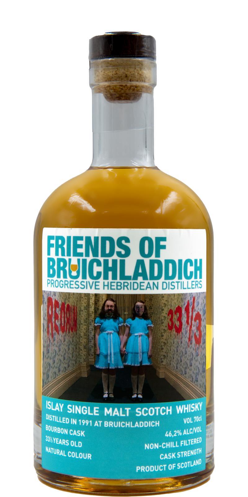Bruichladdich 1991 Friends of Bruichladdich 33 1/3