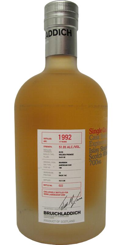 Bruichladdich 1992 Micro-Provenance Series