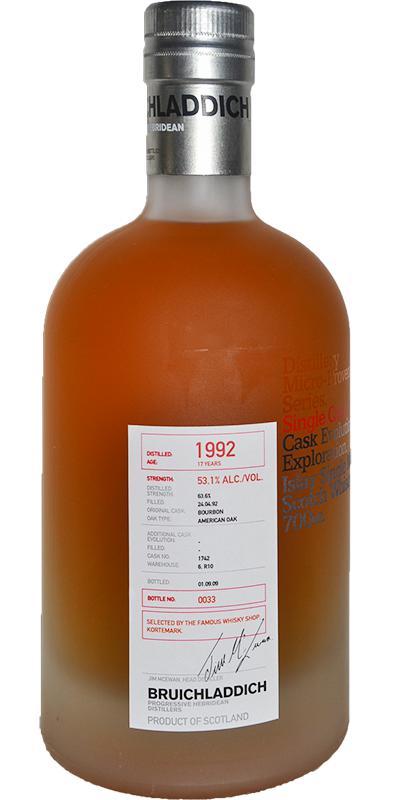 Bruichladdich 1992 Micro-Provenance Series