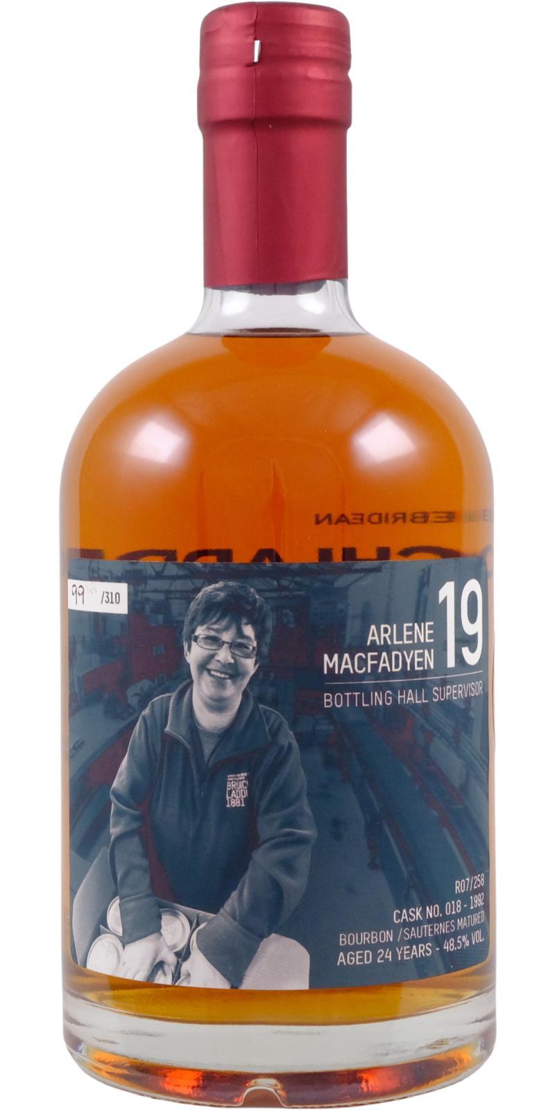 Bruichladdich 1992 Laddie Crew Valinch 19 - Arlene MacFayden