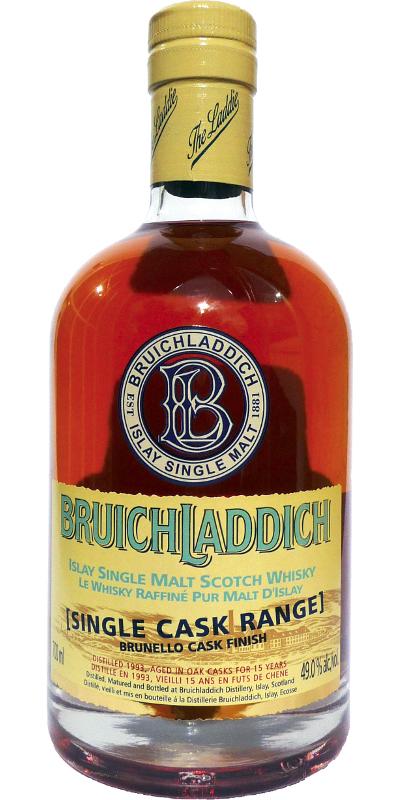 Bruichladdich 1993 Brunello Single Cask Range
