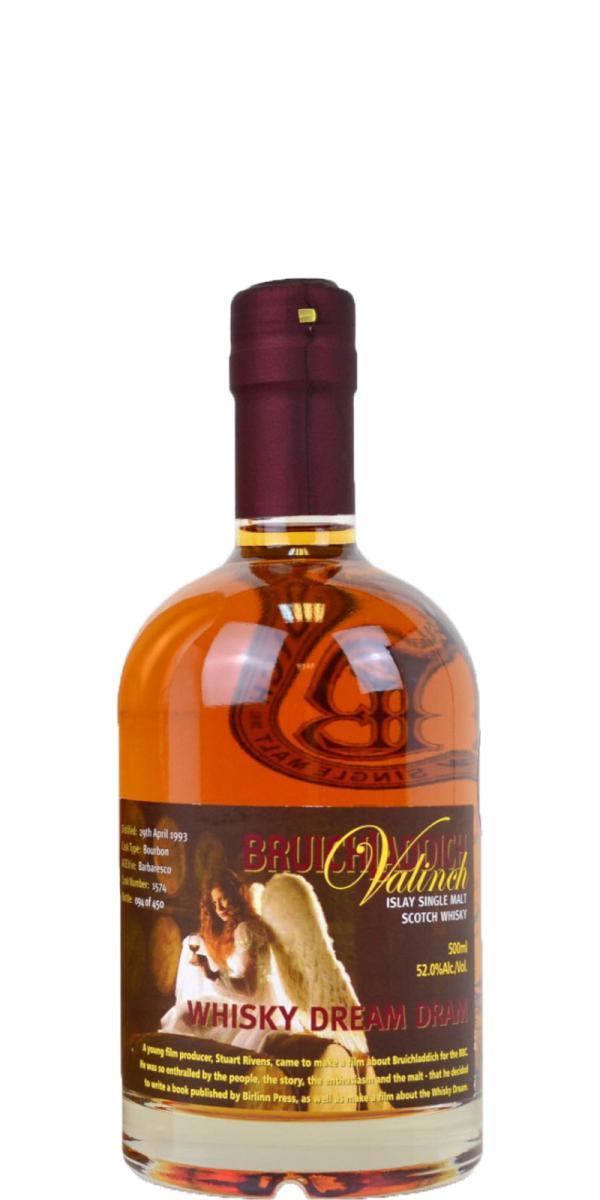 Bruichladdich 1993 Valinch Whisky Dream Dram