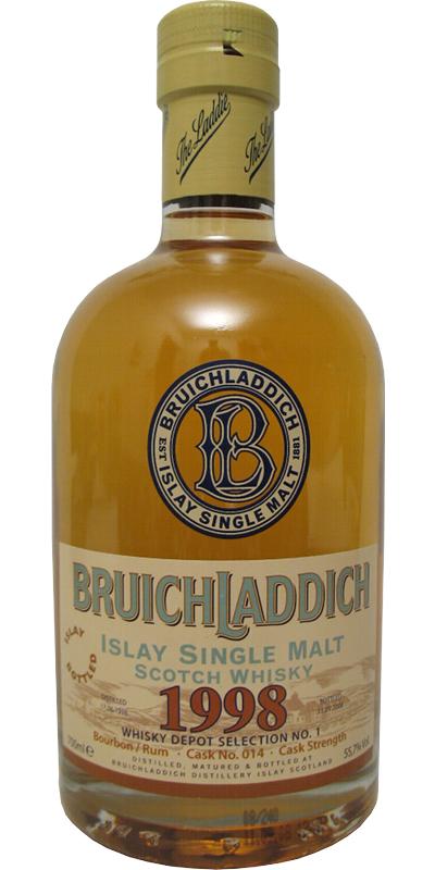 Bruichladdich 1998 Whisky Depot Selection No. 1