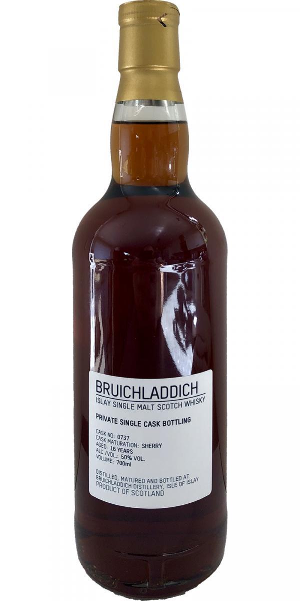 Bruichladdich 2001 Private Single Cask Bottling