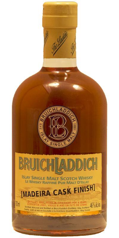 Bruichladdich 2001 Madeira Cask Finish