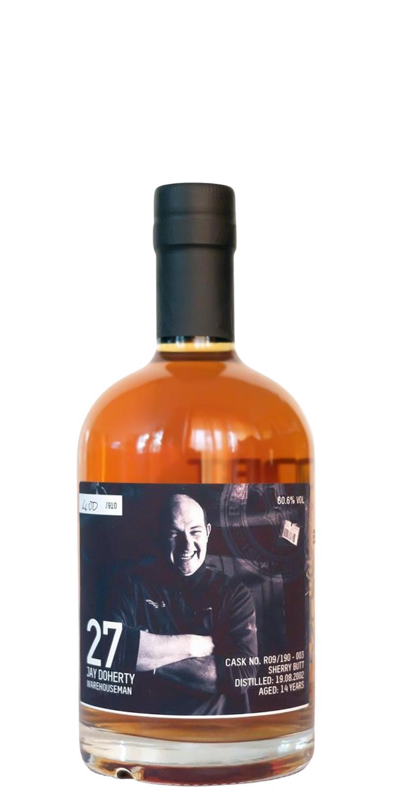 Bruichladdich 2002 Laddie Crew Valinch 27 - Jay Doherty