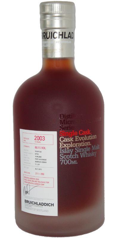 Bruichladdich 2003 Micro-Provenance Series