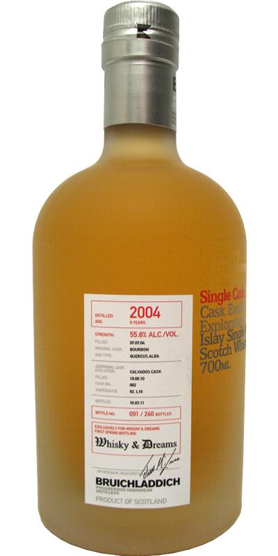 Bruichladdich 2004 Micro-Provenance Series