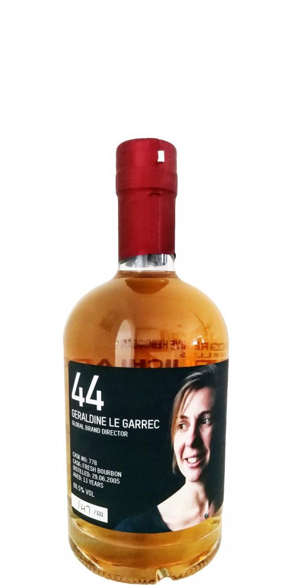 Bruichladdich 2005 Laddie Crew Valinch 44 - Geraldine Le Garrec