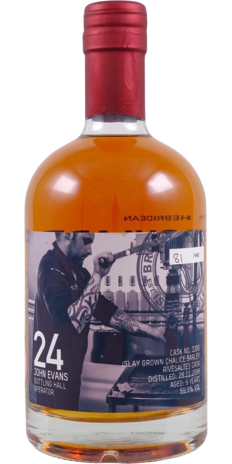 Bruichladdich 2006 Laddie Crew Valinch 24 - John Evans