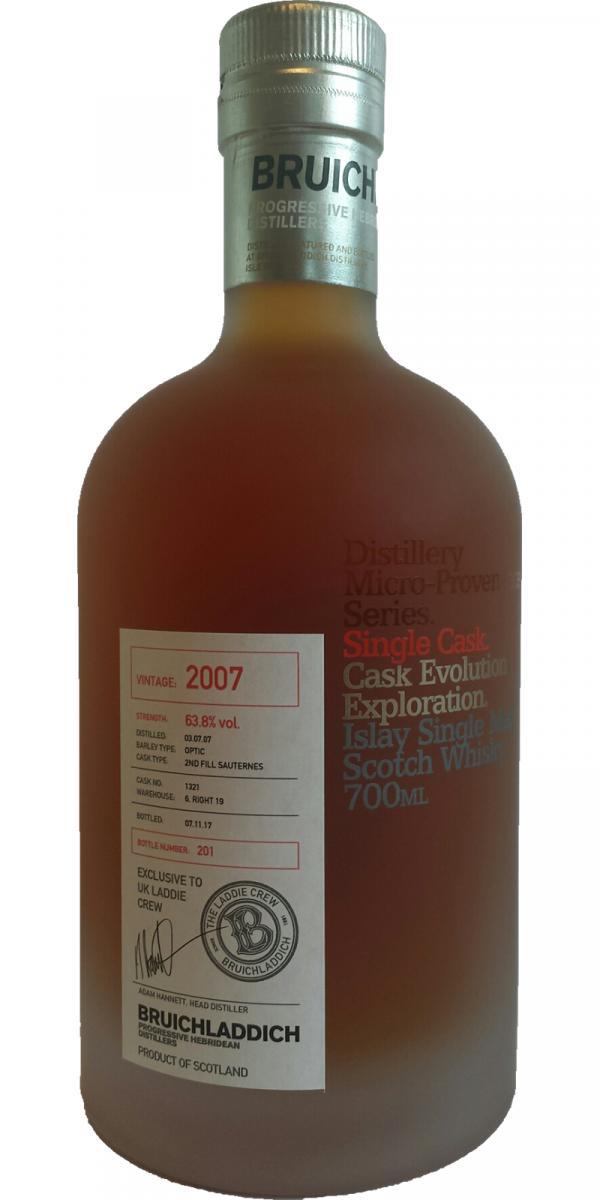 Bruichladdich 2007 Micro-Provenance Series