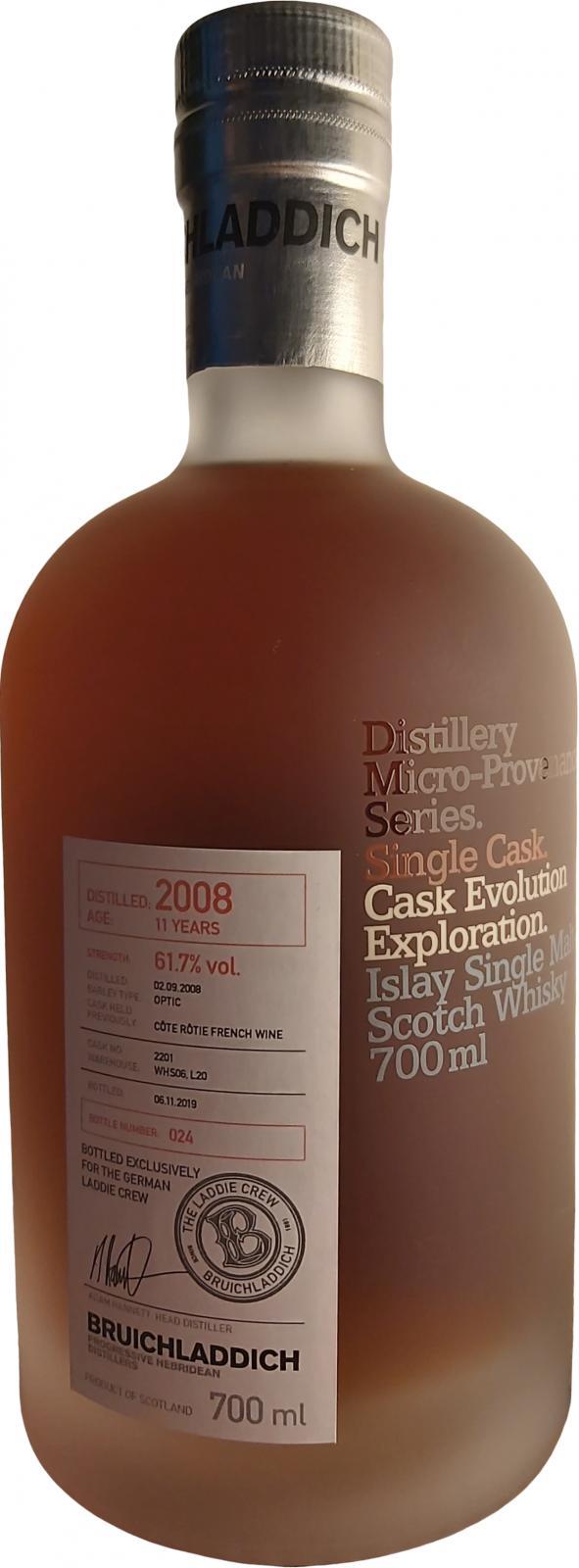 Bruichladdich 2008 Micro-Provenance Series