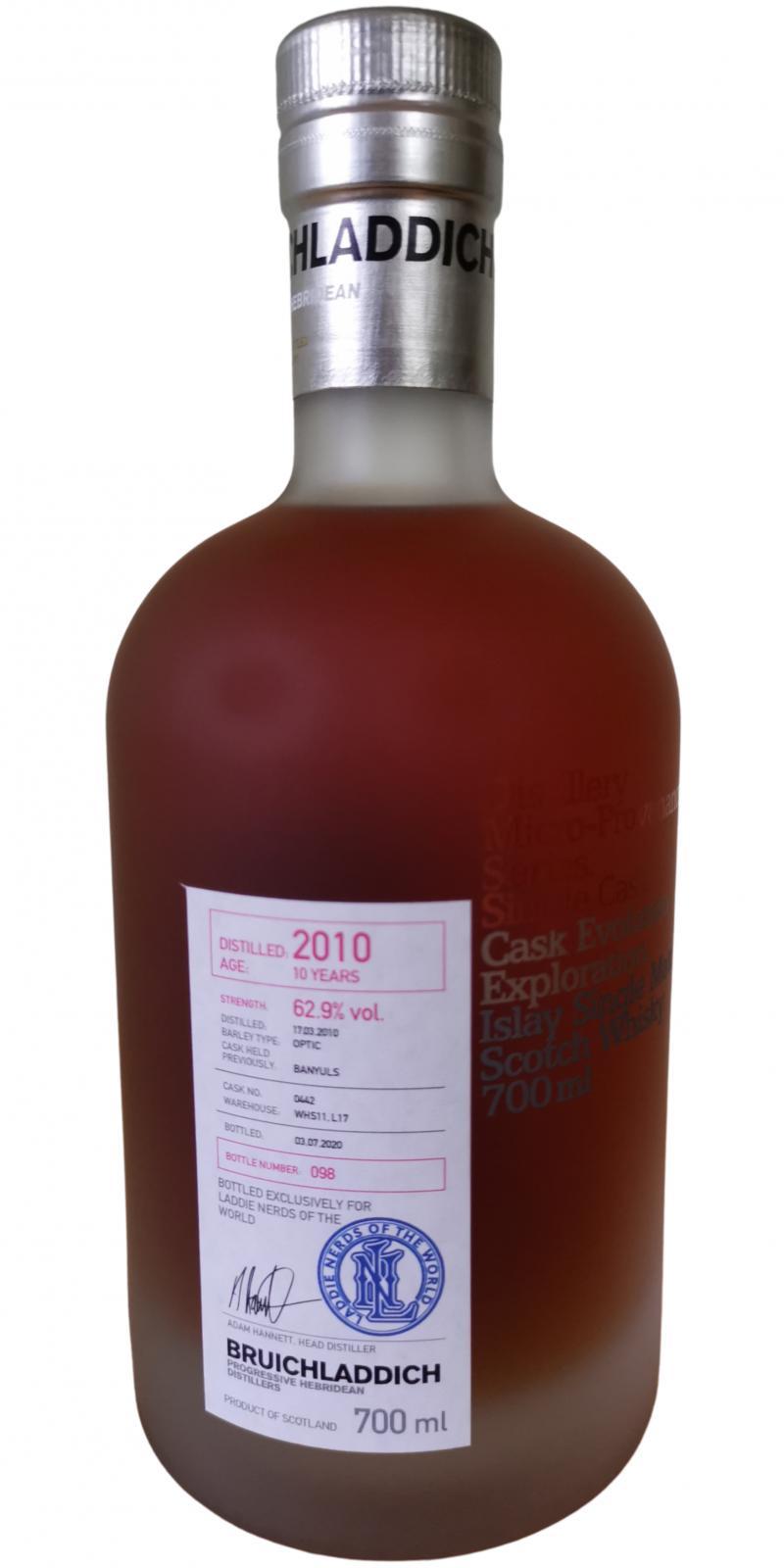 Bruichladdich 2010 Micro Provenance Series