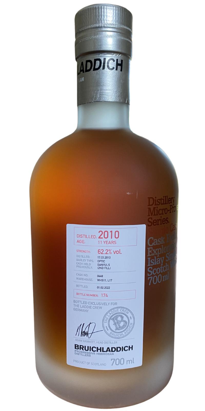 Bruichladdich 2010 Micro-Provenance Series