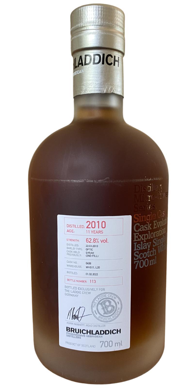 Bruichladdich 2010 Micro-Provenance Series