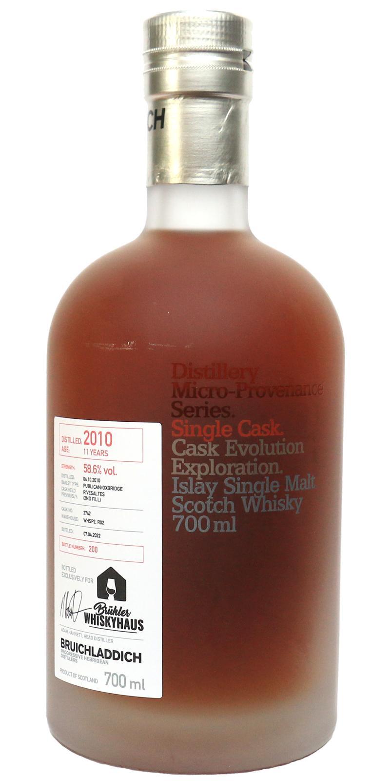 Bruichladdich 2010 Micro Provenance Series