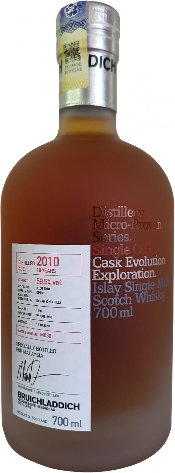 Bruichladdich 2010 Micro Provenance Series