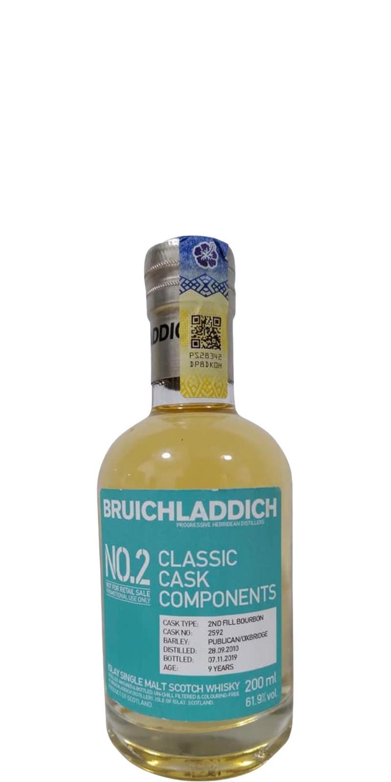 Bruichladdich 2010 Classic Cask Components - No. 2