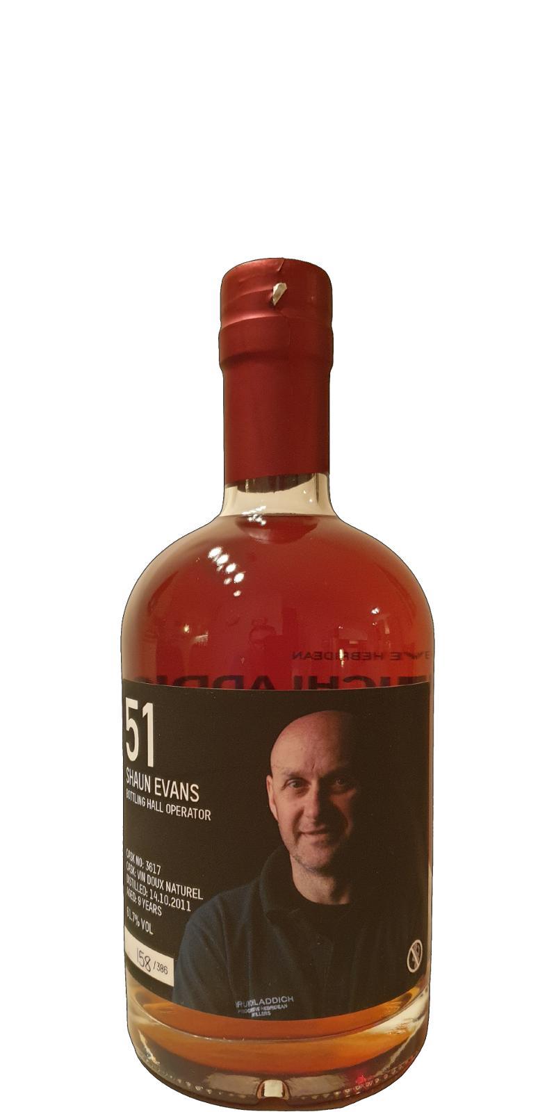 Bruichladdich 2011 Laddie Crew Valinch 51 - Shaun Evans