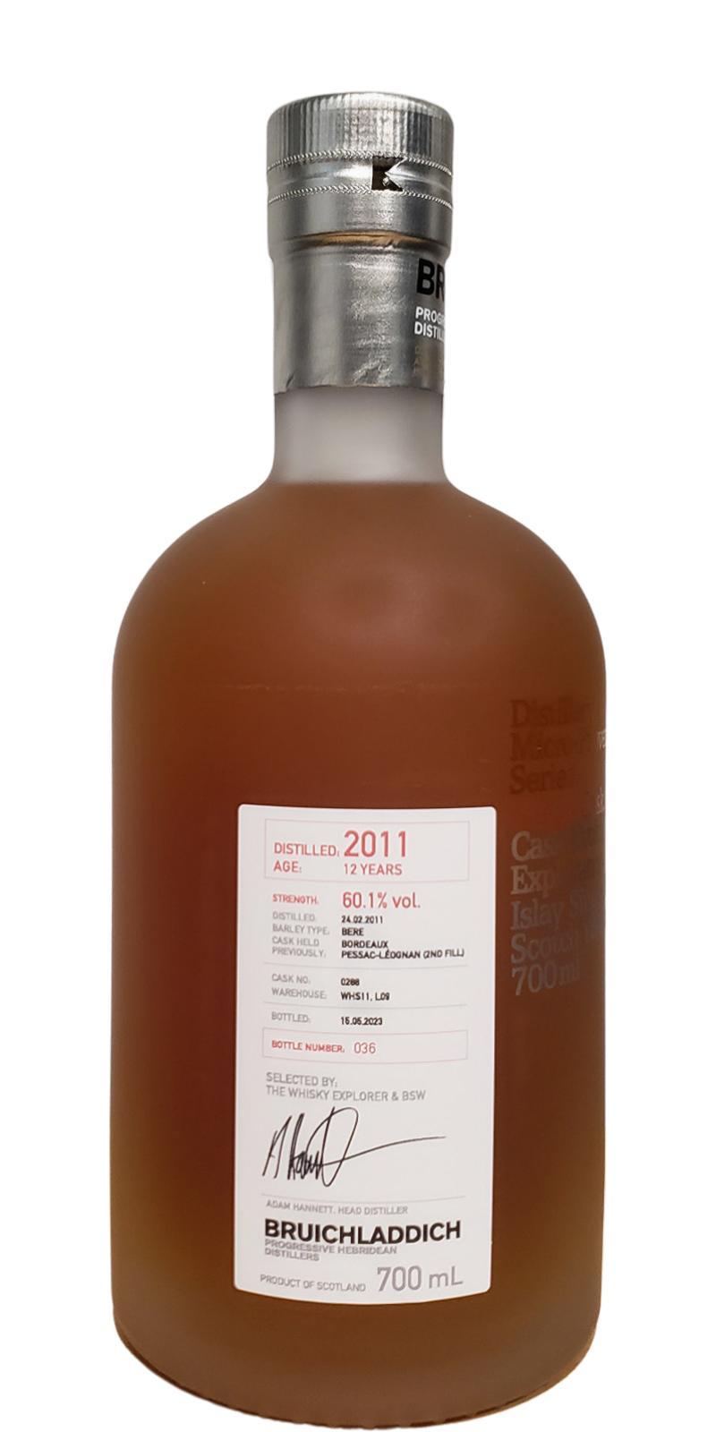 Bruichladdich 2011 Micro-Provenance Series
