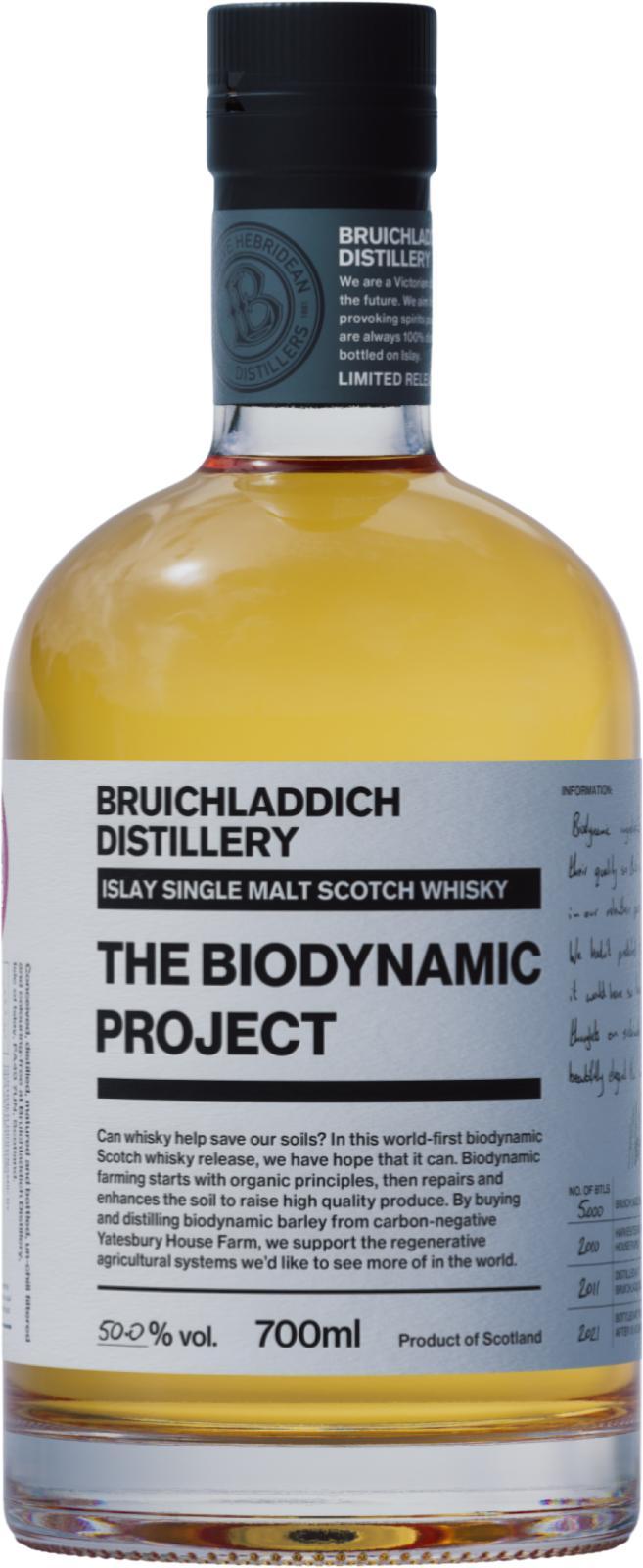 Bruichladdich 2011 The Biodynamic Project