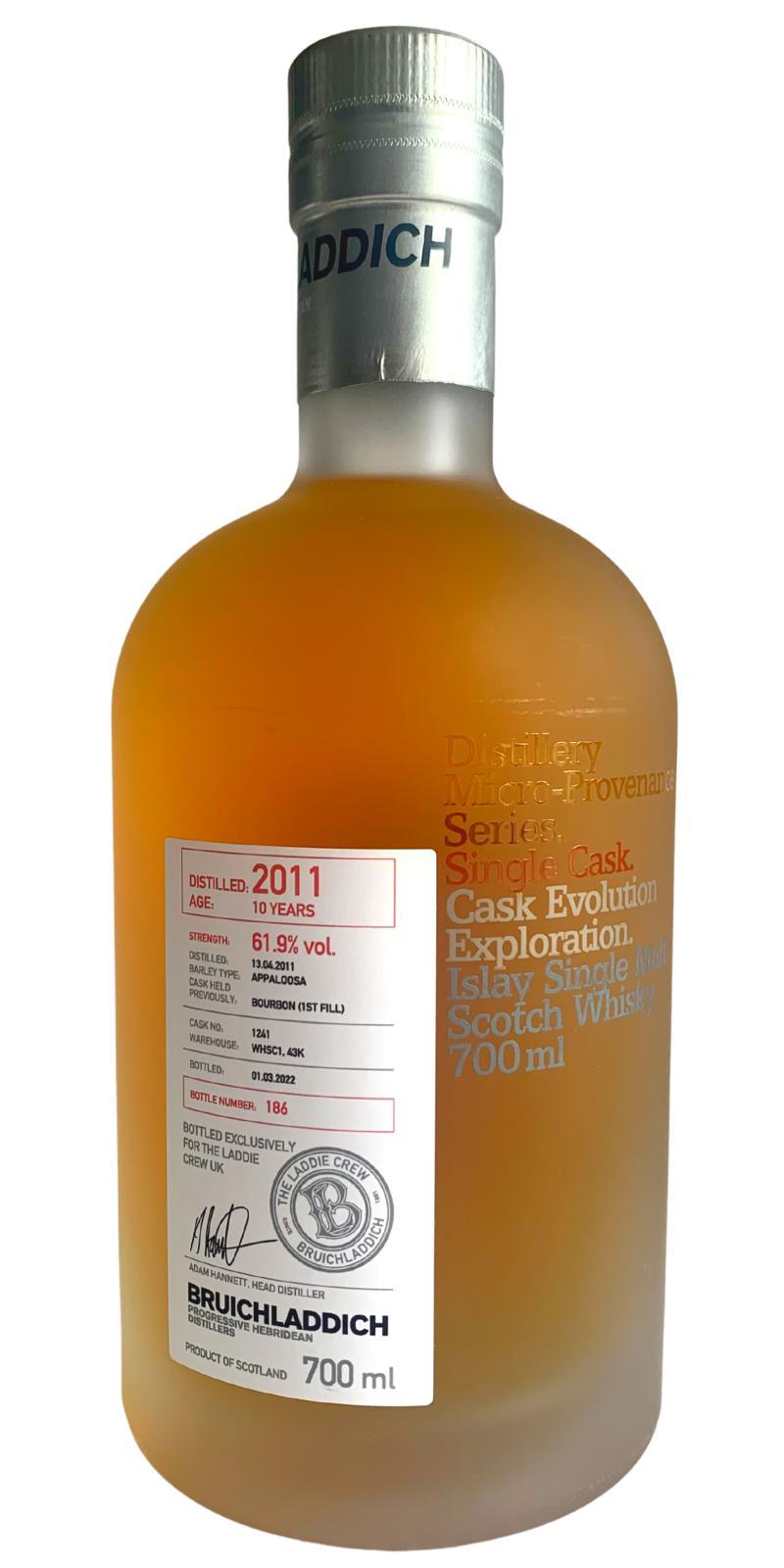Bruichladdich 2011 Micro Provenance Series