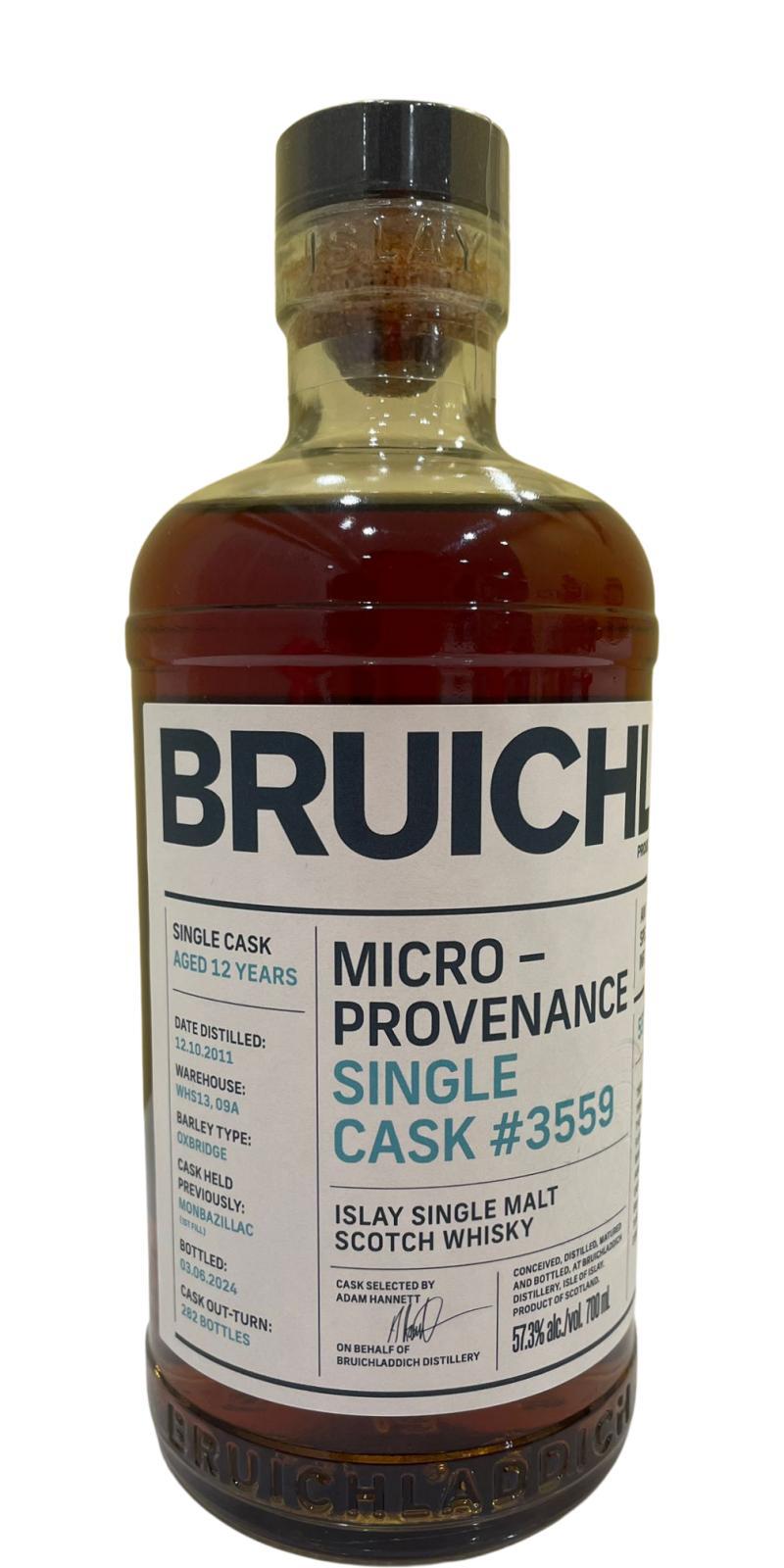 Bruichladdich 2011 Micro-Provenance