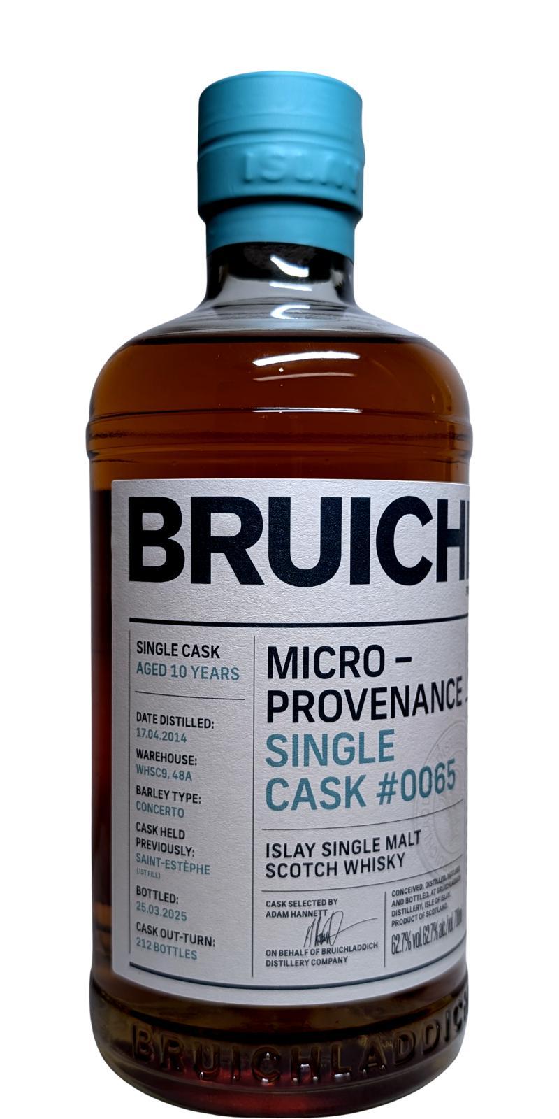 Bruichladdich 2014 Micro-Provenance Series