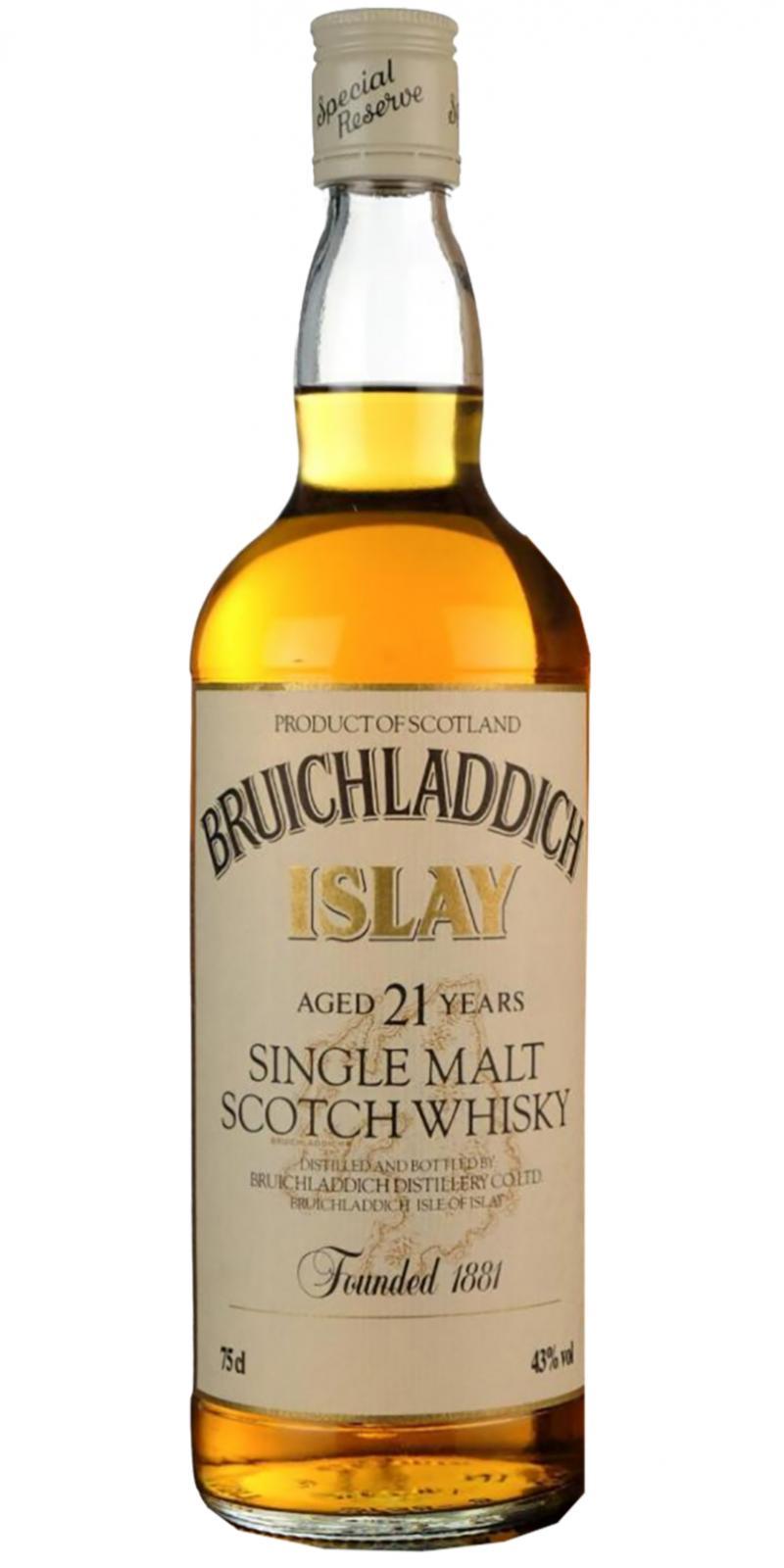 Bruichladdich 21-year-old