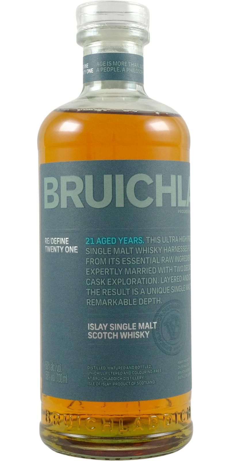 Bruichladdich 21-year-old Re/Define Twenty One