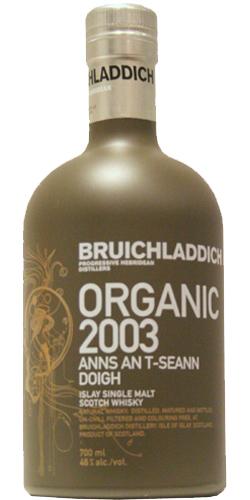 Bruichladdich Organic ANNS AN T-SEANN DOIGH