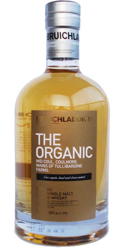 Bruichladdich The Organic MID COUL, COULMORE, MAINS OF TULLIBARDINE FARMS