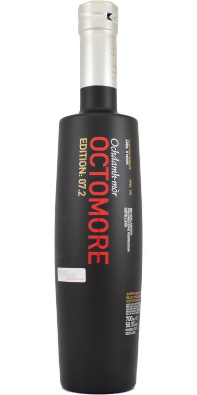 Octomore Edition 07.2 / 208 Ochdamh-mòr 208 PPM