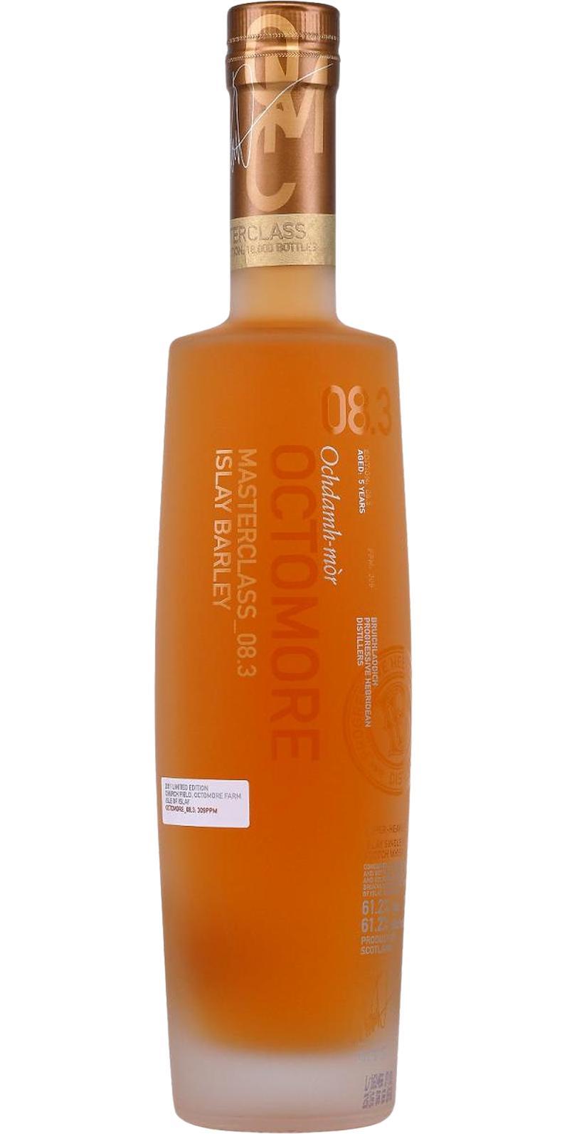 Octomore Edition 08.3 Masterclass / 309 PPM Islay Barley