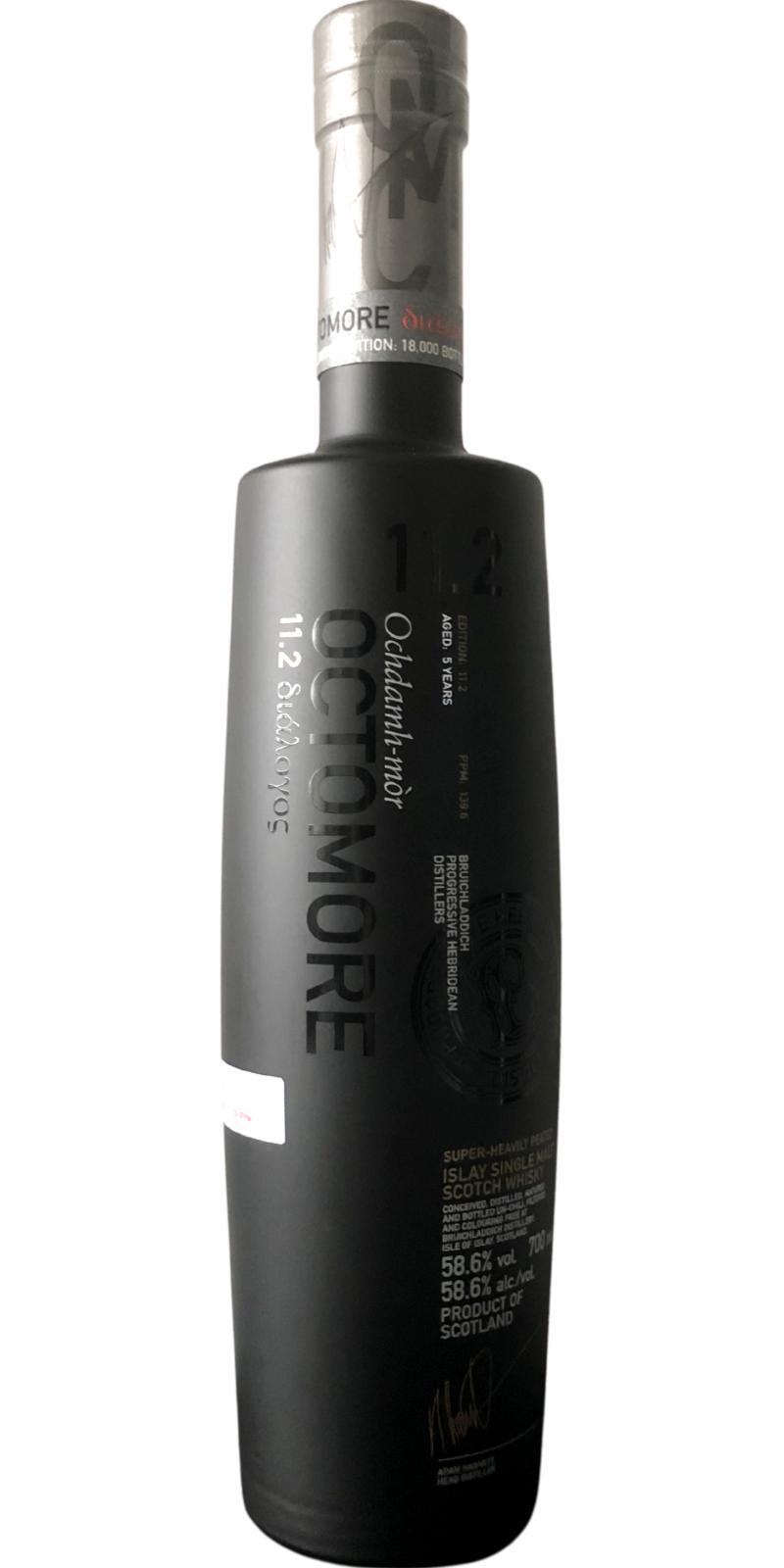 Octomore Edition 11.2 διάλογος / 139.6 PPM