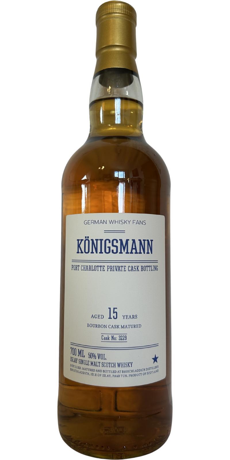 Port Charlotte 15-year-old Private Cask Bottling