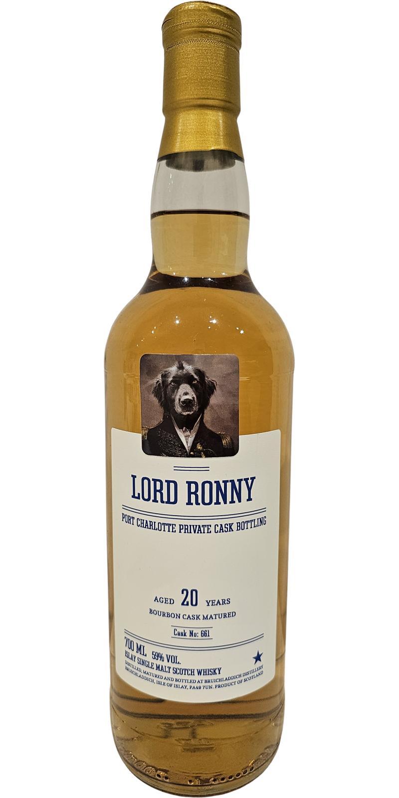 Port Charlotte 20-year-old Private Cask Bottling