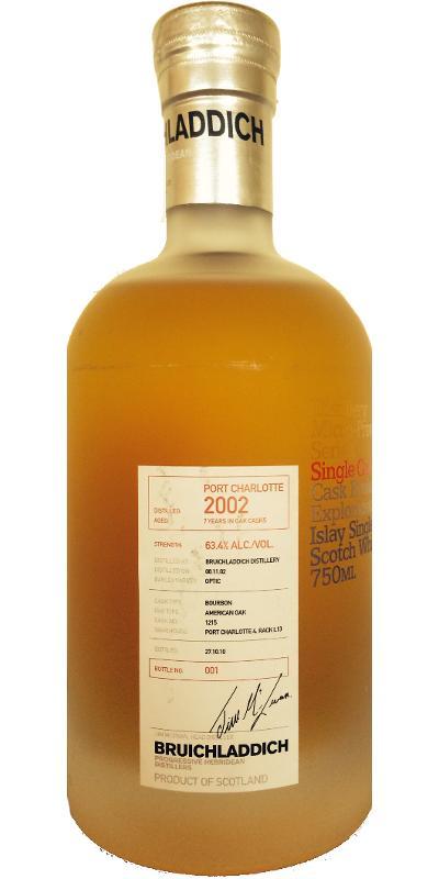 Port Charlotte 2002 Micro-Provenance Series