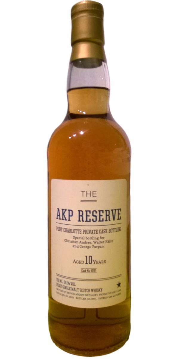 Port Charlotte 2003 The AKP Reserve