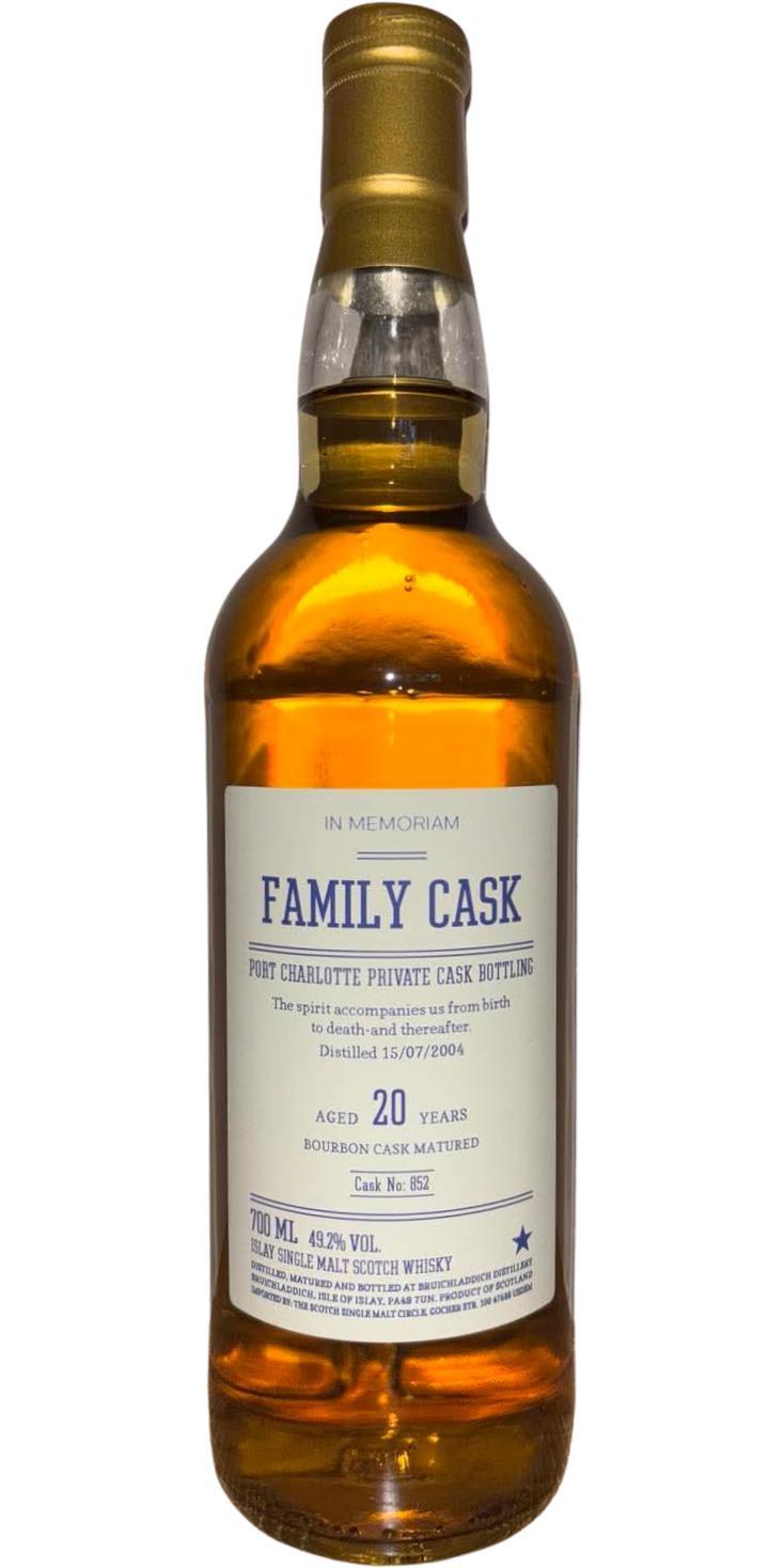 Port Charlotte 2004 Private Cask Bottling