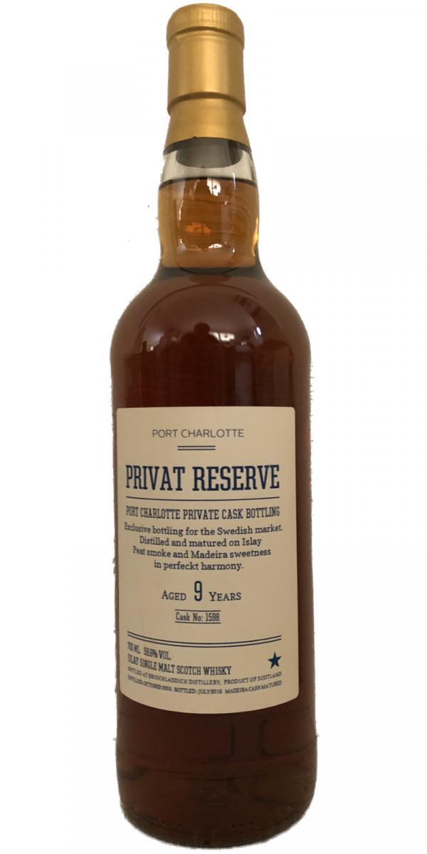 Port Charlotte 2005 Private Bottling