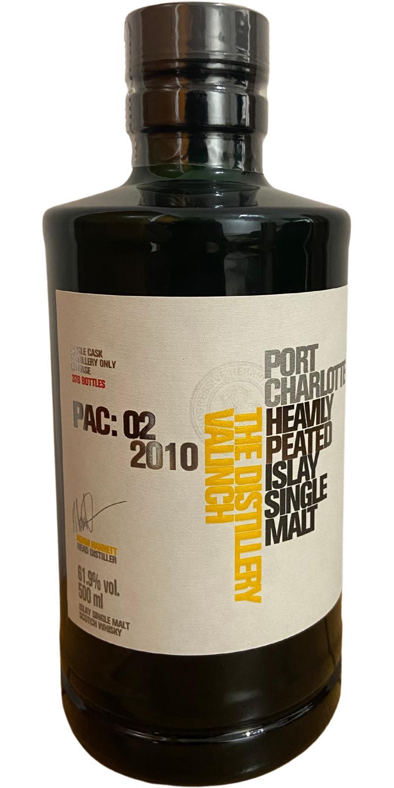 Port Charlotte 2010 PAC: 02 The Distillery Valinch