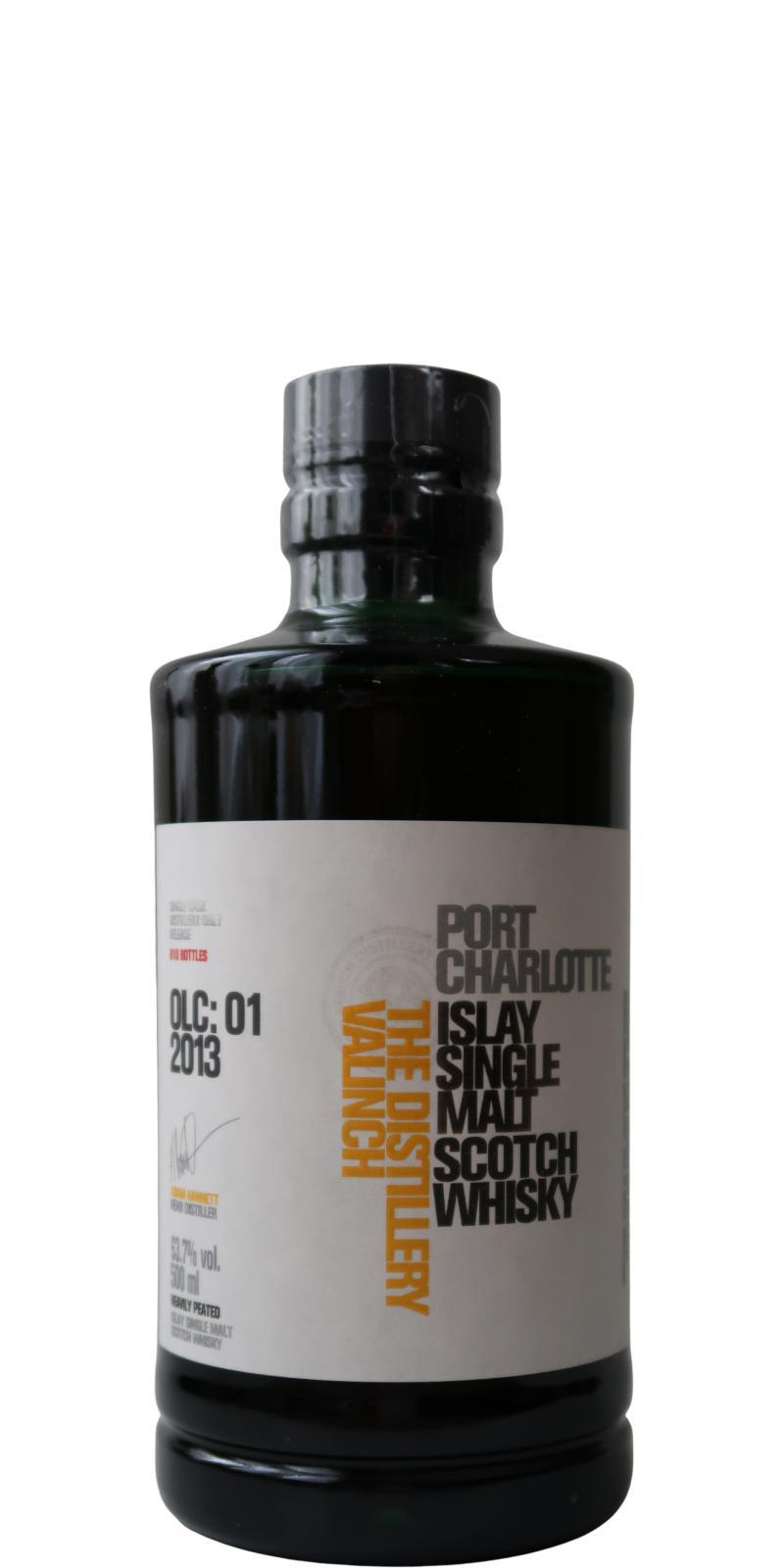 Port Charlotte 2013 OLC:01 The Distillery Valinch