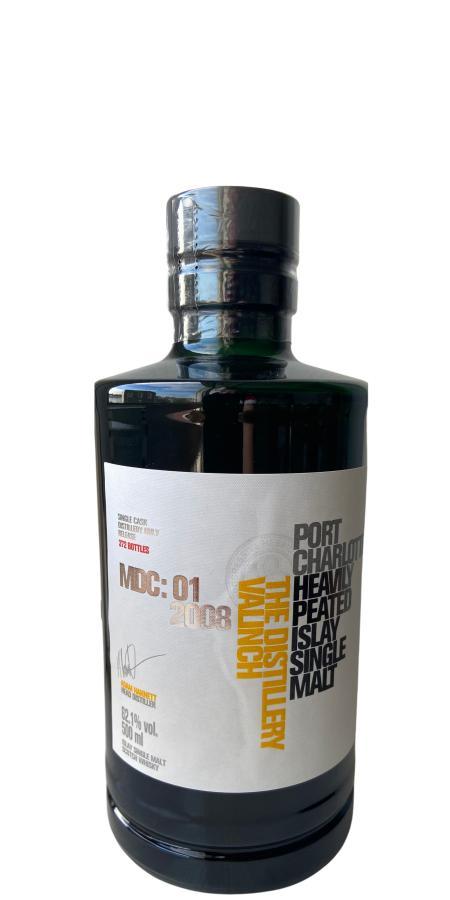 Port Charlotte MDC:01 2008 The Distillery Valinch