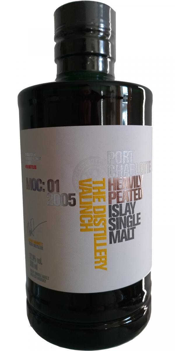 Port Charlotte MOC: 01 2005 The Distillery Valinch