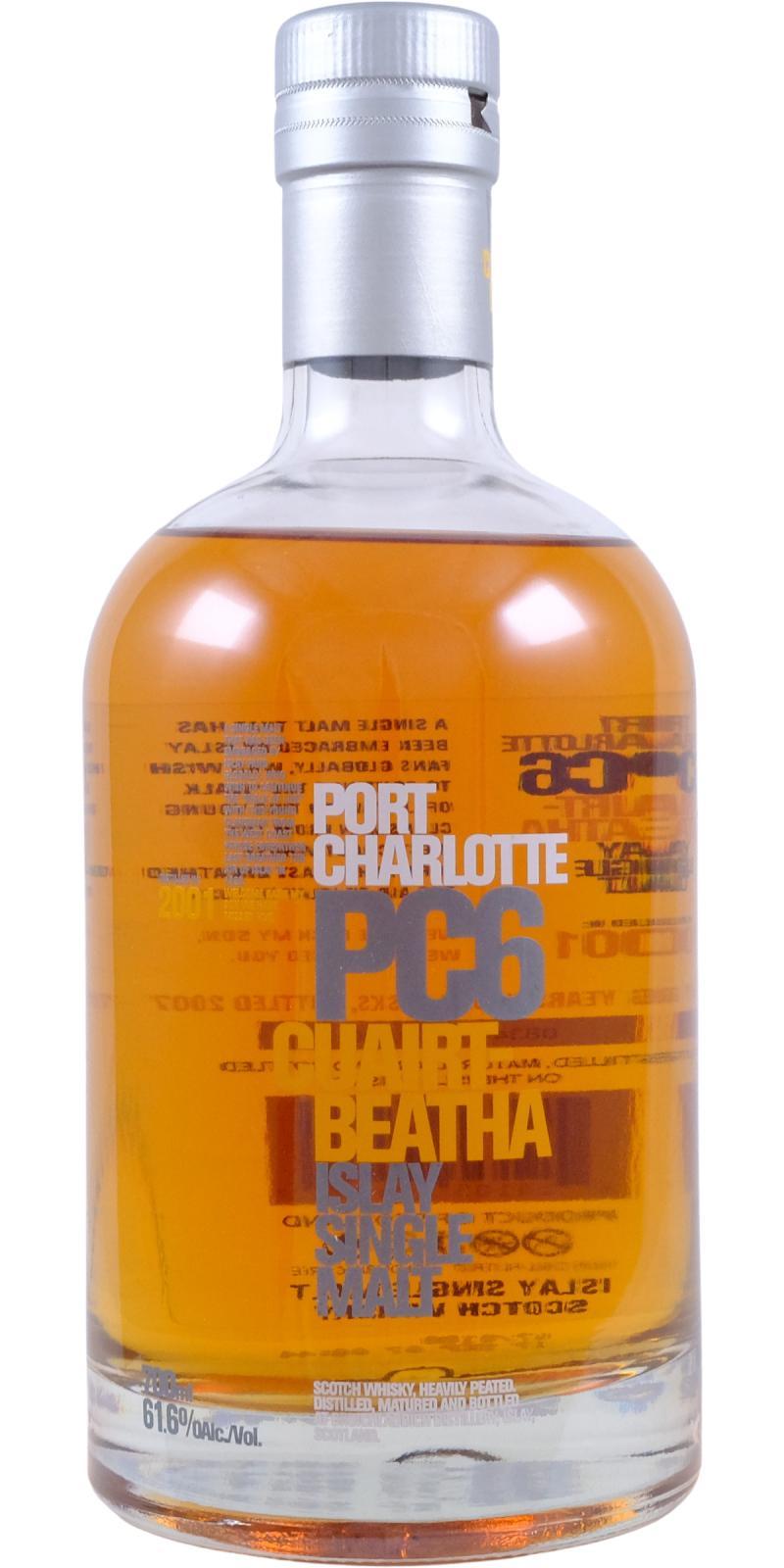 Port Charlotte PC6 Cuairt-Beatha