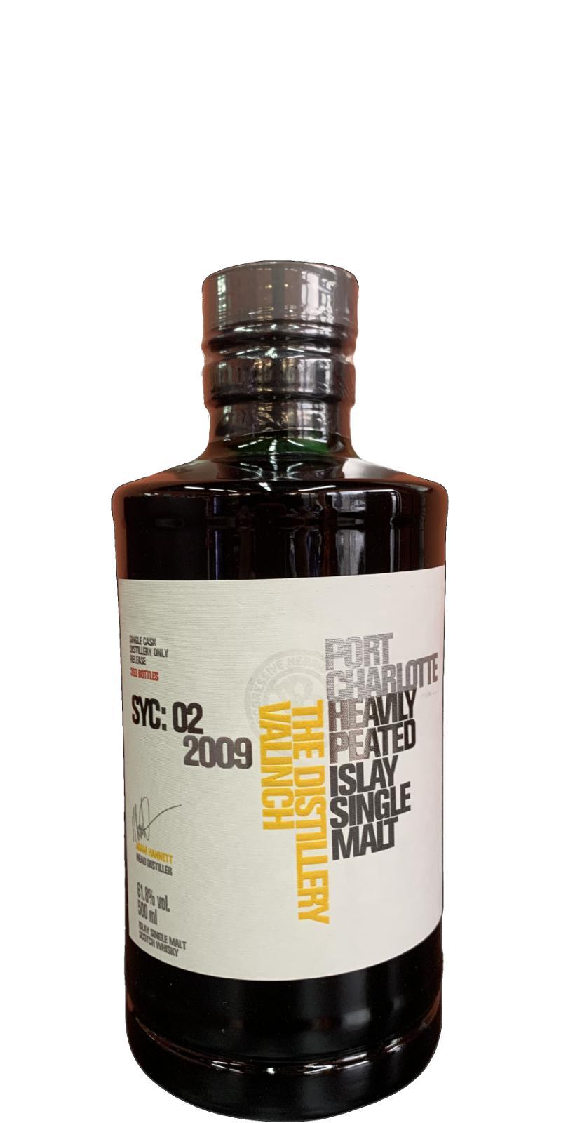 Port Charlotte SYC: 02 2009 Distillery Exclusive Valinch