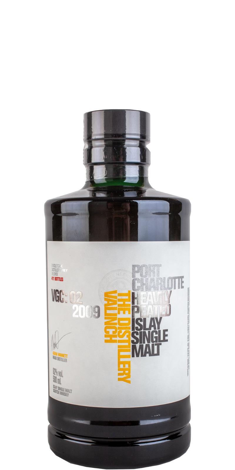 Port Charlotte VGC:02 2009 The Distillery Valinch